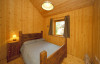 woodland cabin bedroom