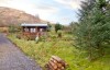 the log cabin scotland view